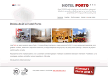 Tablet Screenshot of hotel-porto.hr